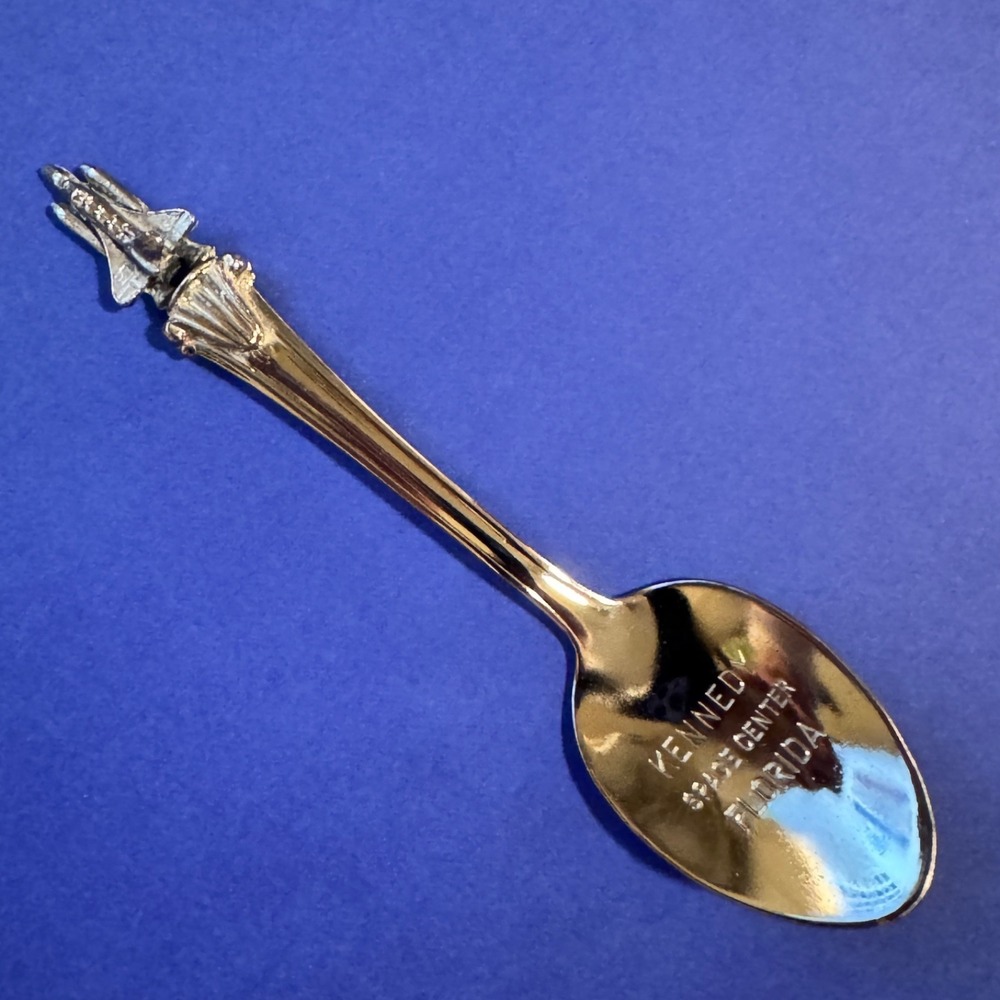 Kennedy Space Center Spoon NASA Space Shuttle Stainless Souvenir Collectible